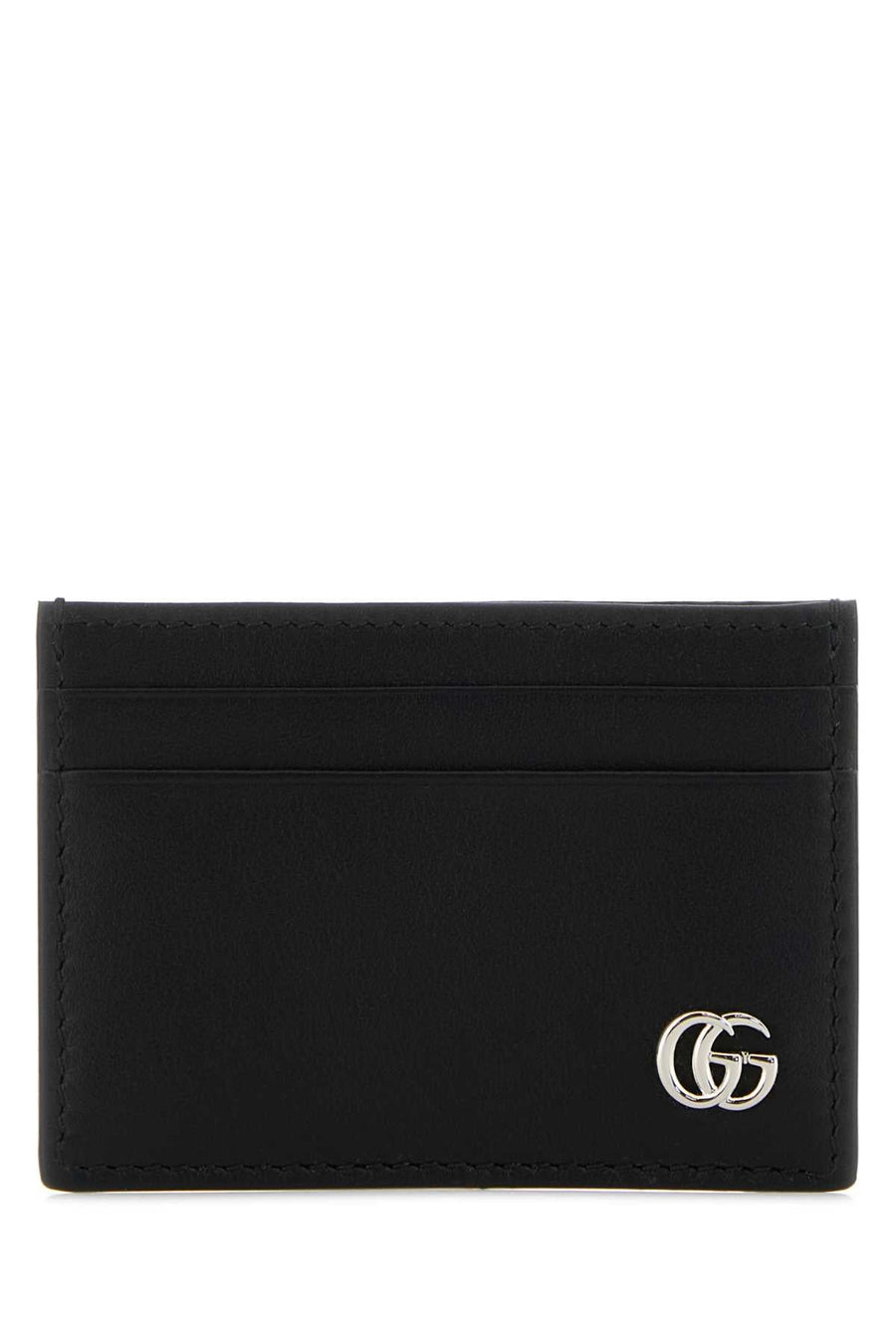 Gucci Dahir Card Case — Black Calf Skin Cases