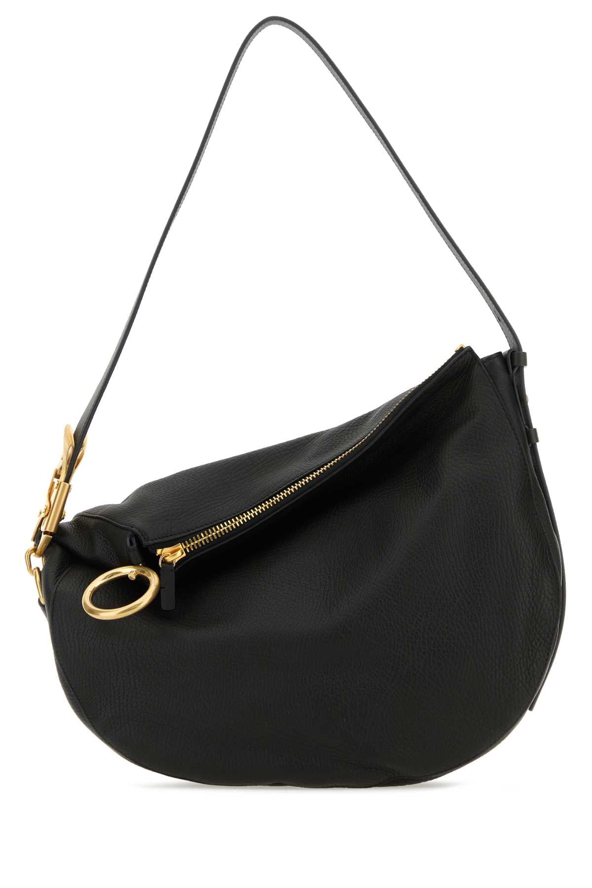 Burberry Knight Shoulder Bag — Black