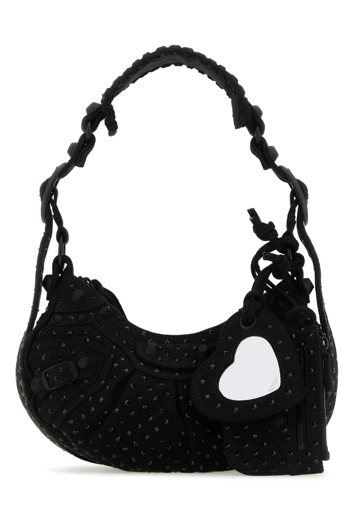 Balenciaga Le Cagole Xs Shoulder Bag — Black
