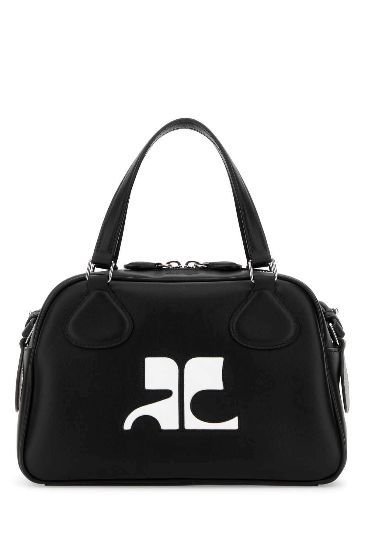 Courrèges Bowlingbag Bowling Bag — Black Top Handle