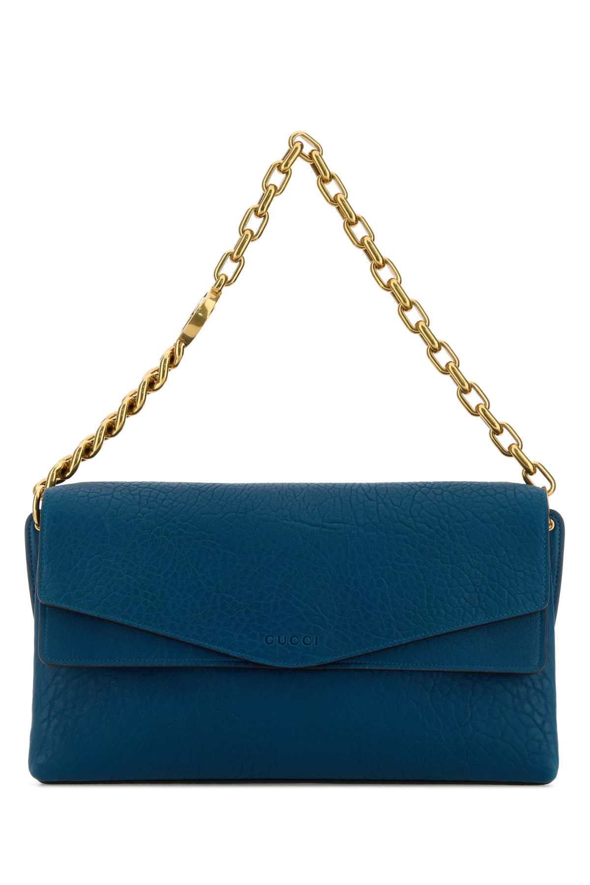 Gucci With Shoulder Bag — Blue Lamb