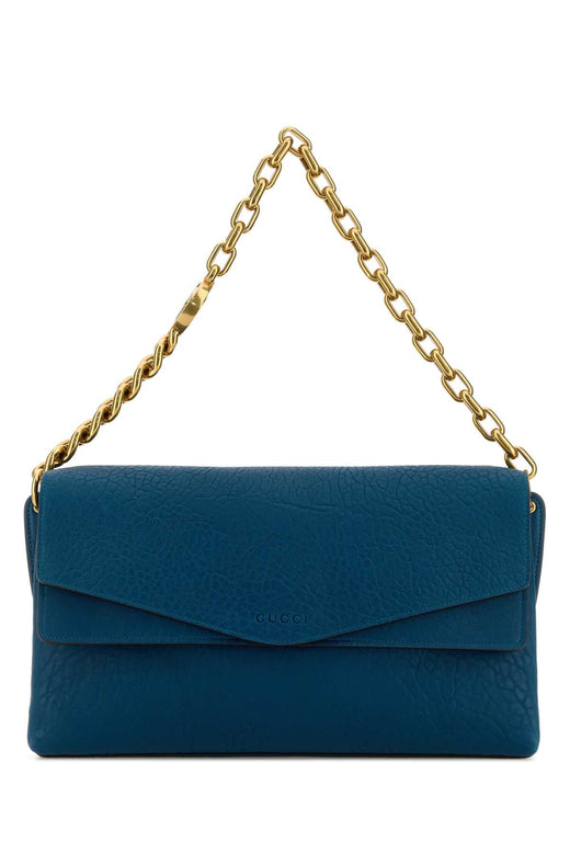 Gucci With Shoulder Bag — Blue Lamb