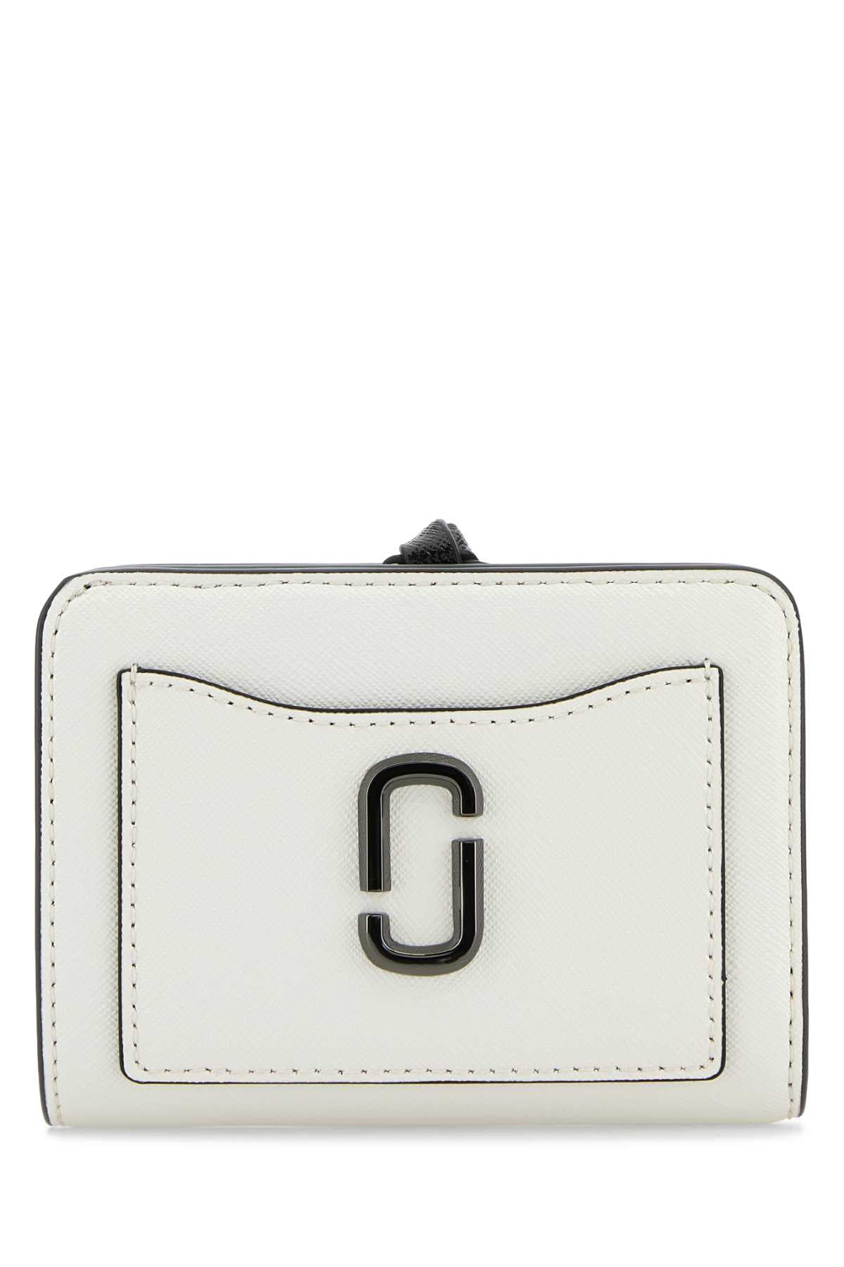 Marc Jacobs Leather Mini Wallet — White