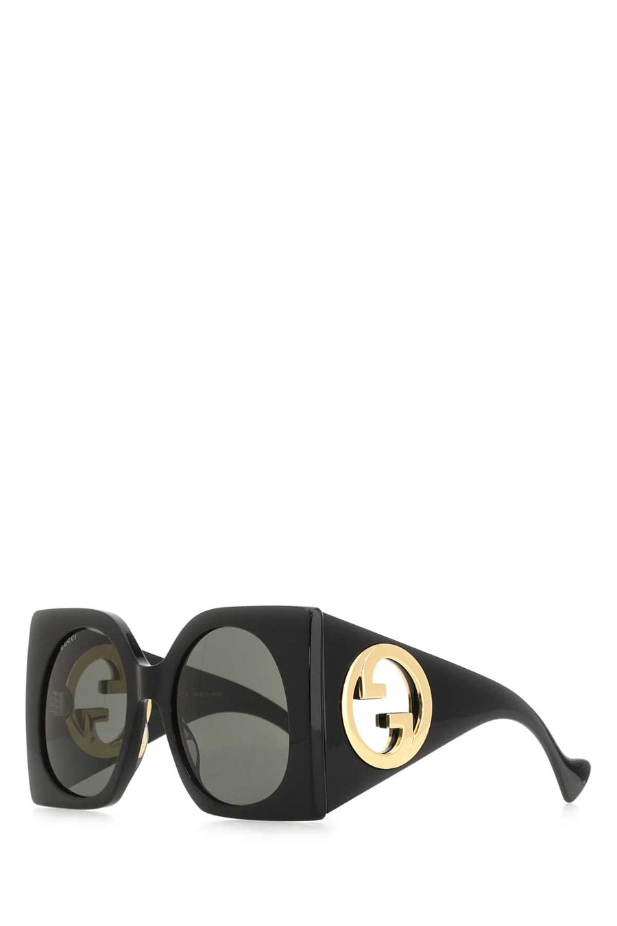 Gucci Oversized Acetate Sunglasses — Black Exterior