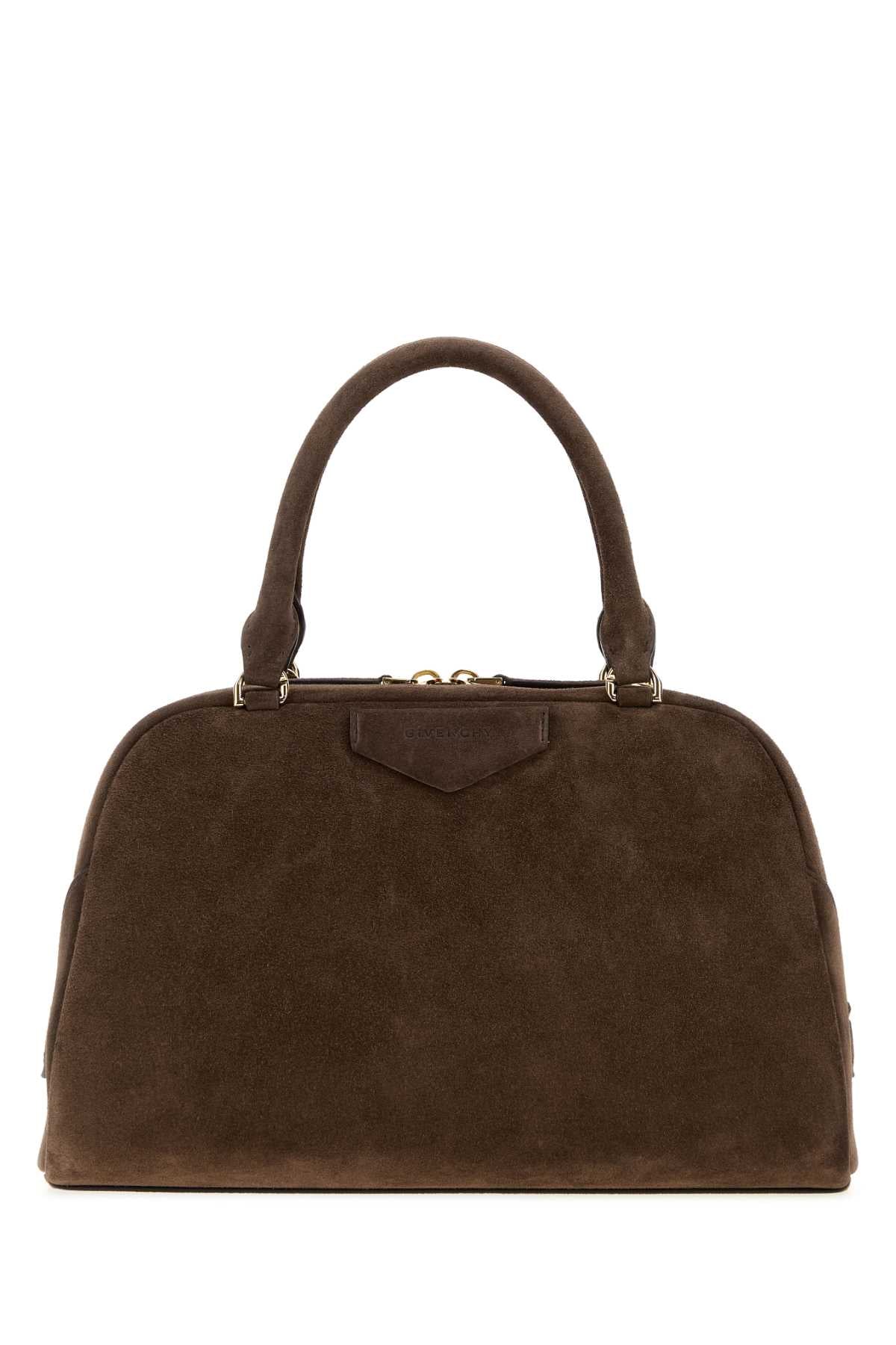 Givenchy Antigona Shoulder Bag — Brown