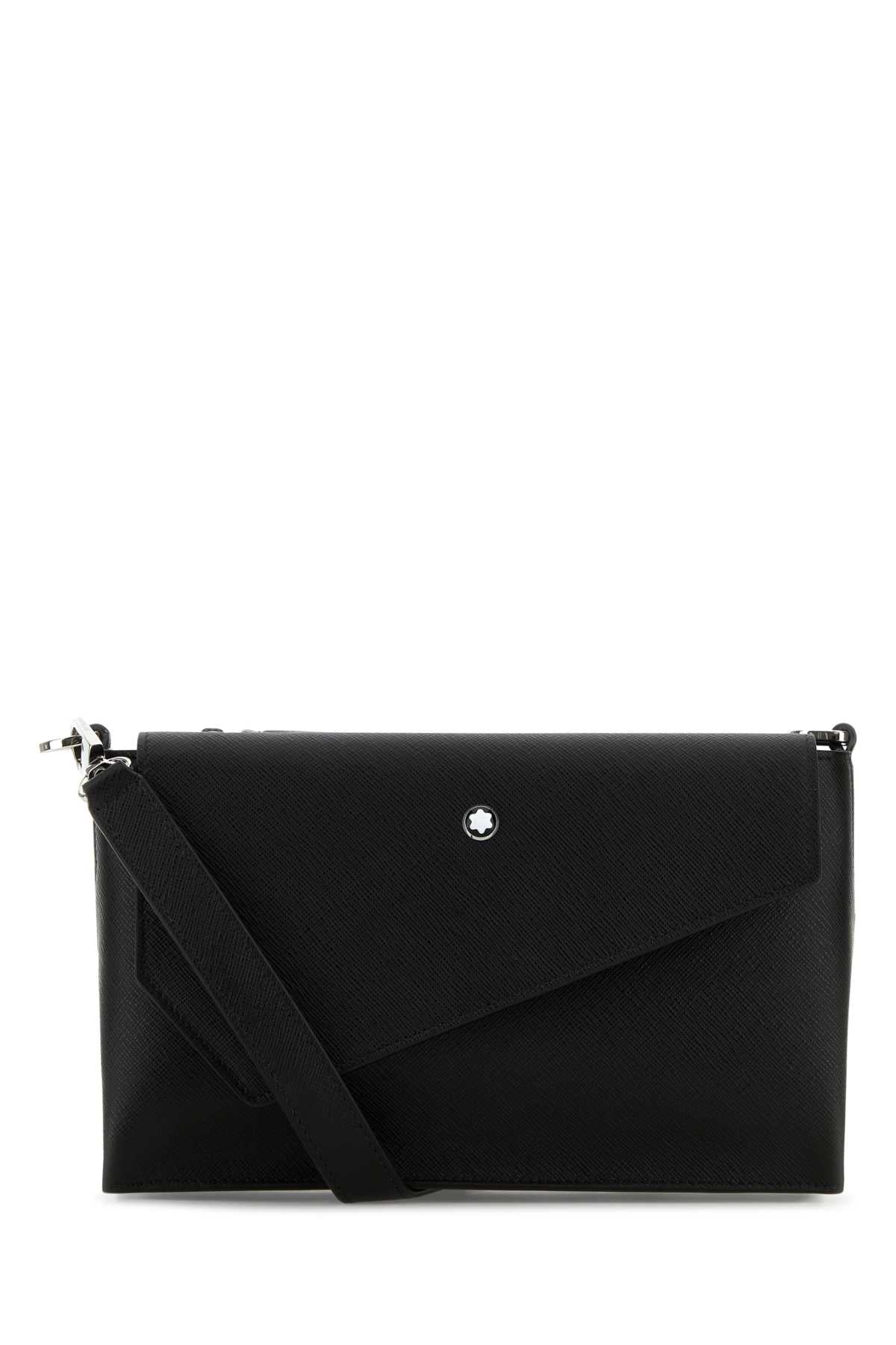 Montblanc Sartorial Trio Crossbody Bag — Black