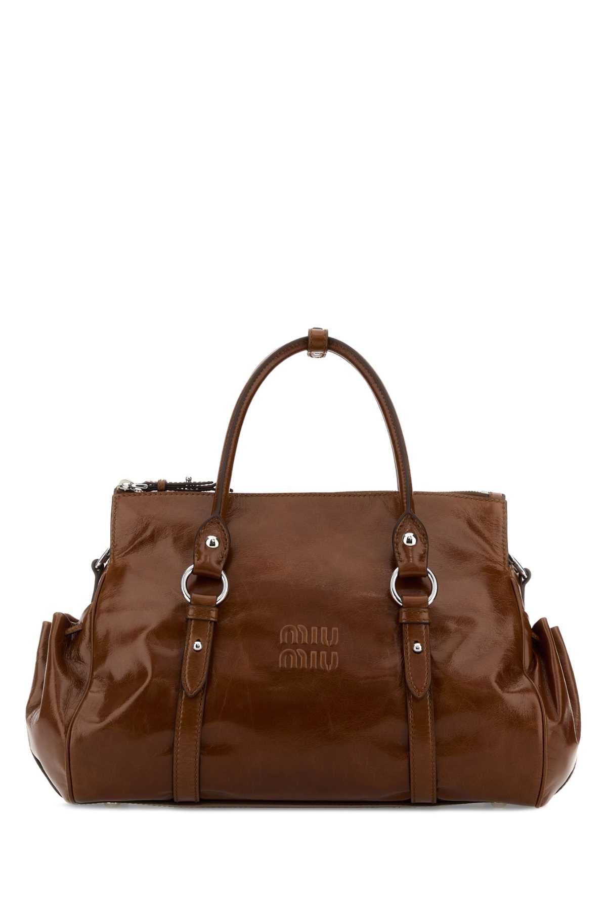 Miu Miu Shoulder Bag — Brown