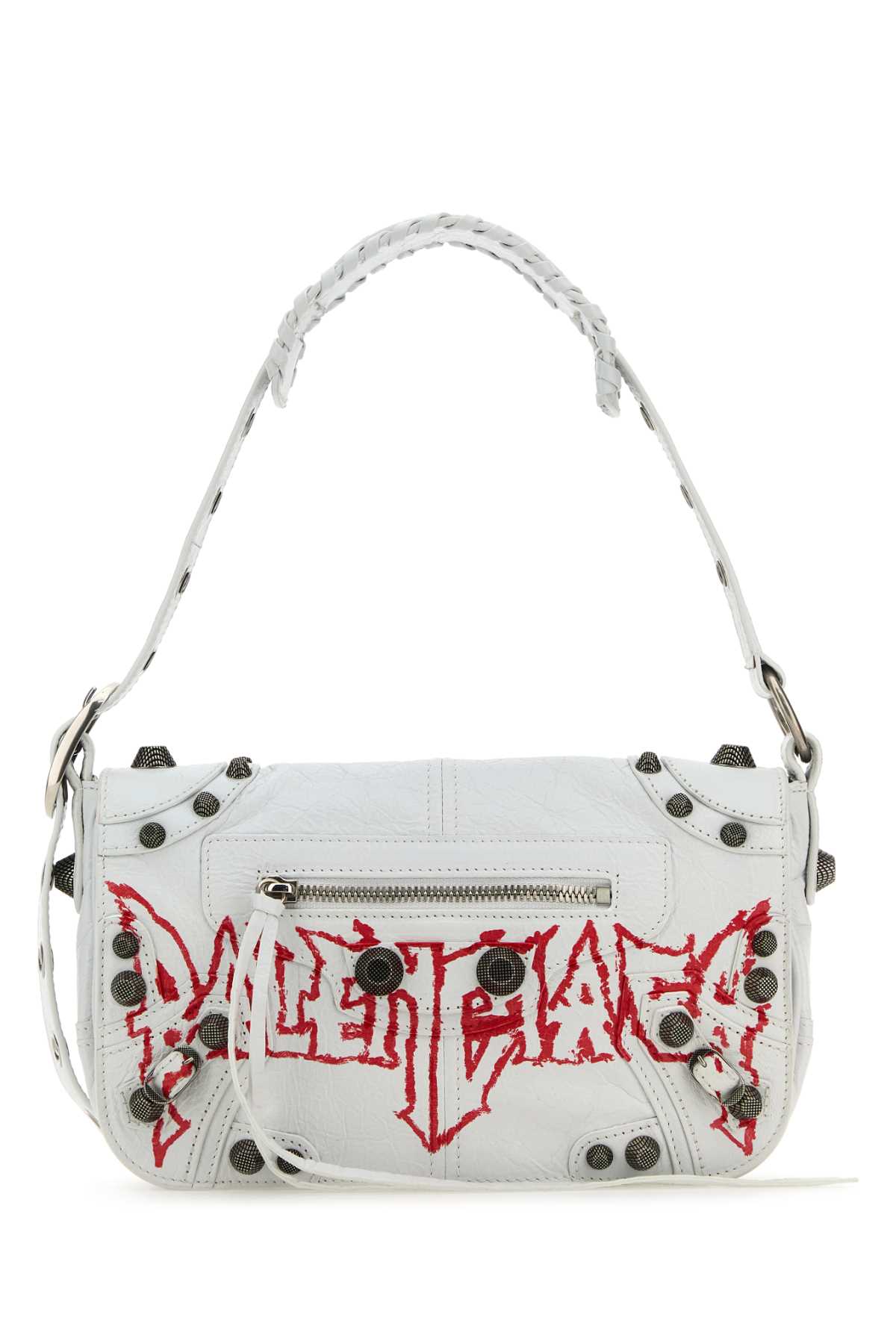 Balenciaga Le Cagole Xs Shoulder Bag — White