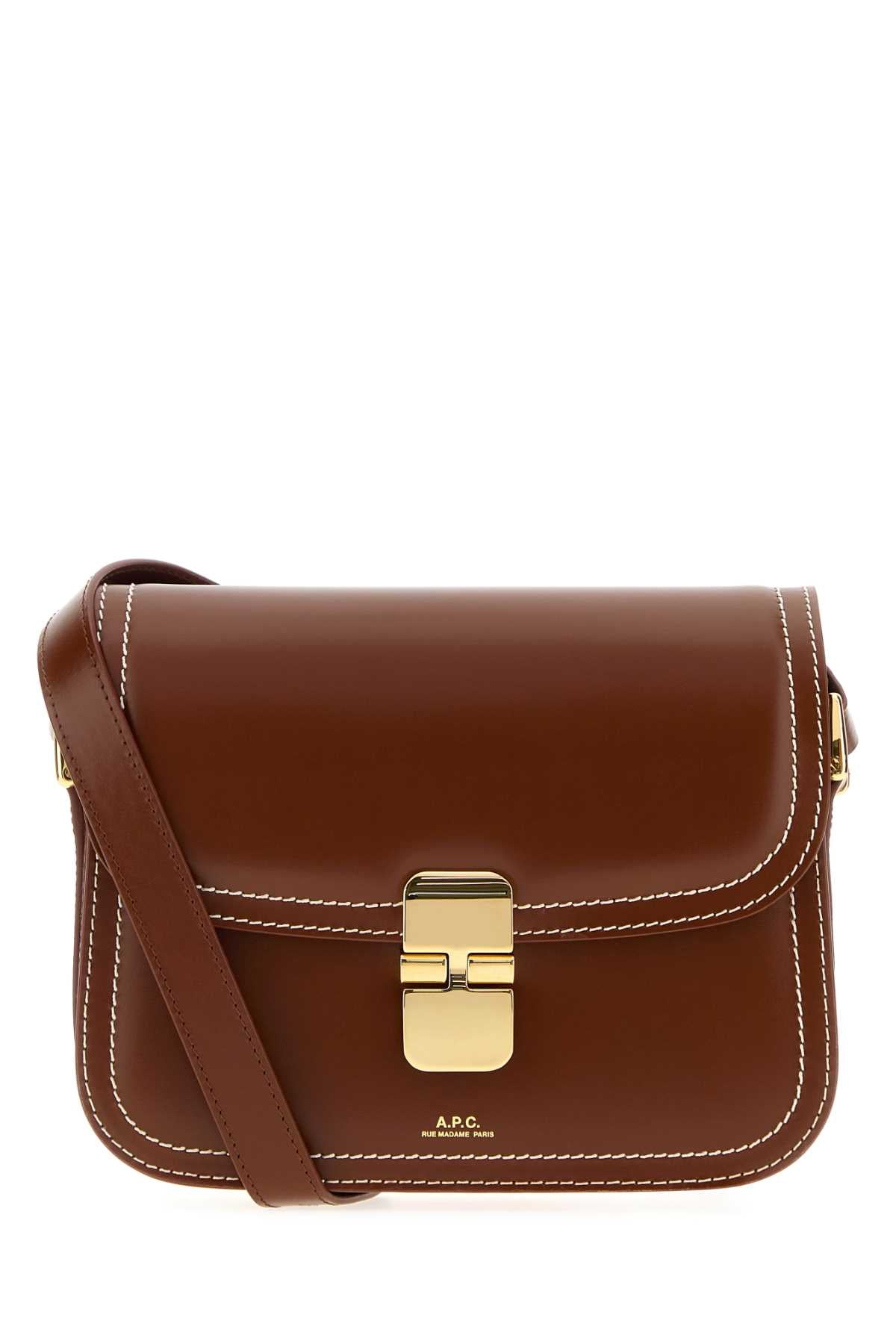 A.p.c. Grace Crossbody Bag — Brown