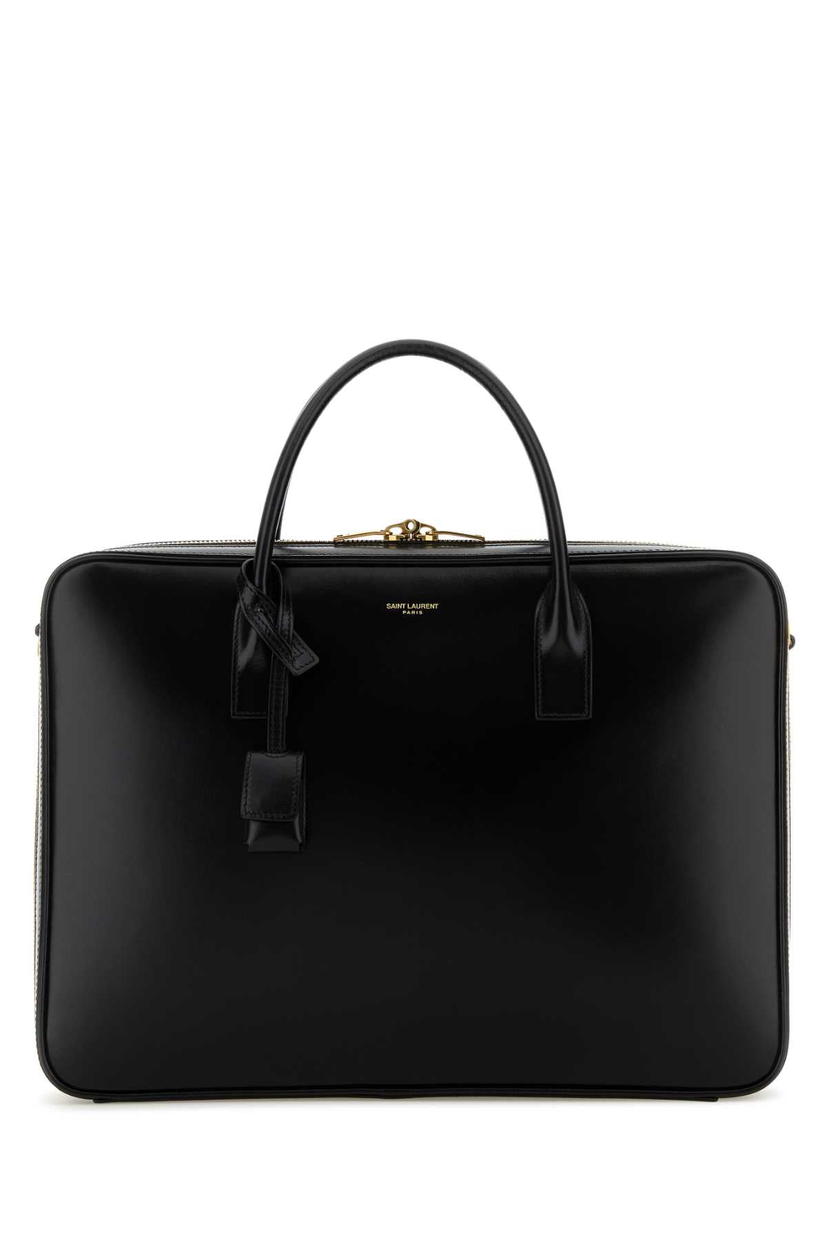 Saint Laurent Sac De Jour Top Handle Bag — Black