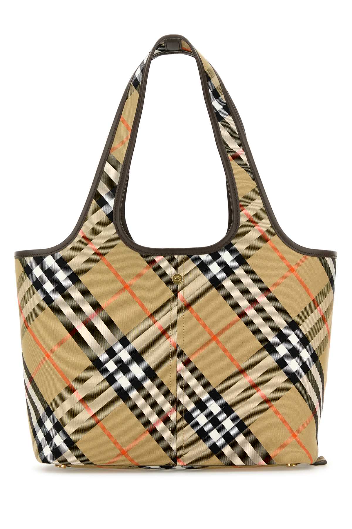 Burberry Tote Shoulder Bag — Beige
