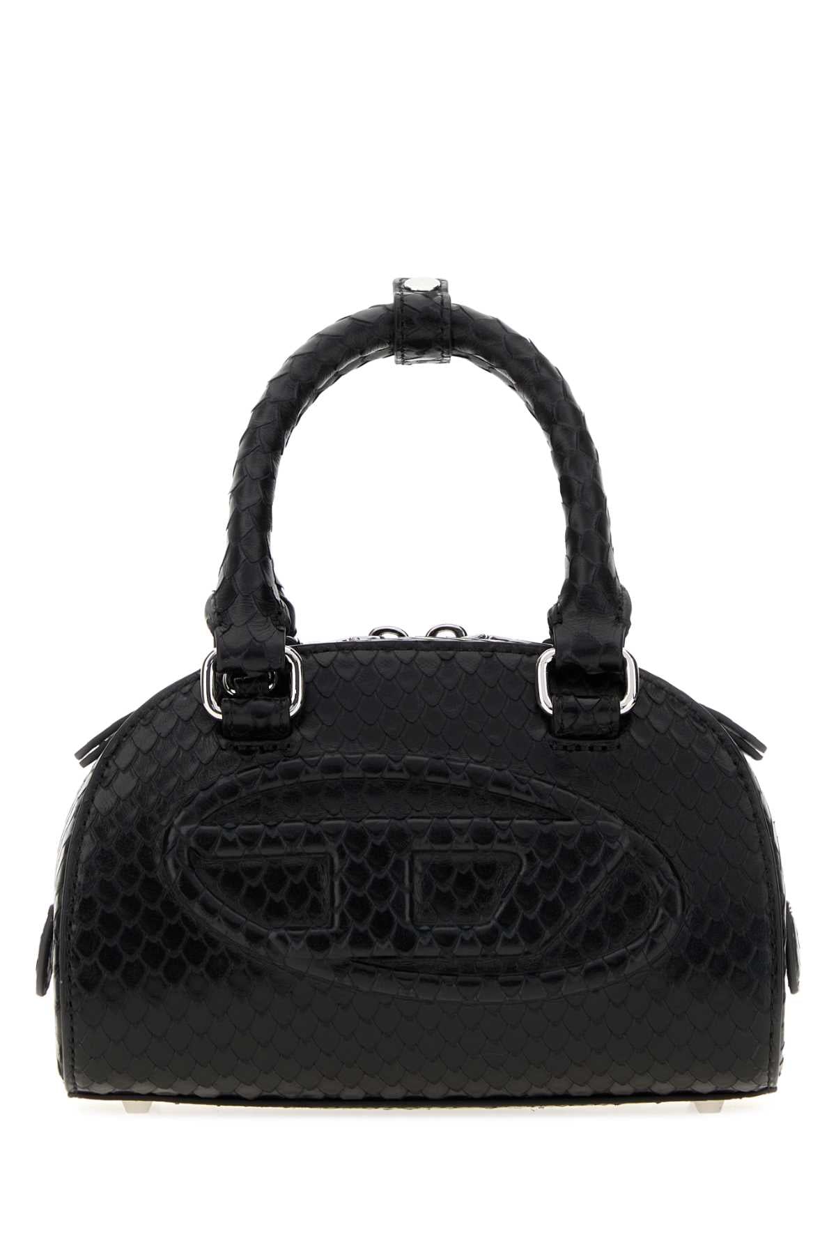 Diesel Dome Top Handle Bag — Black