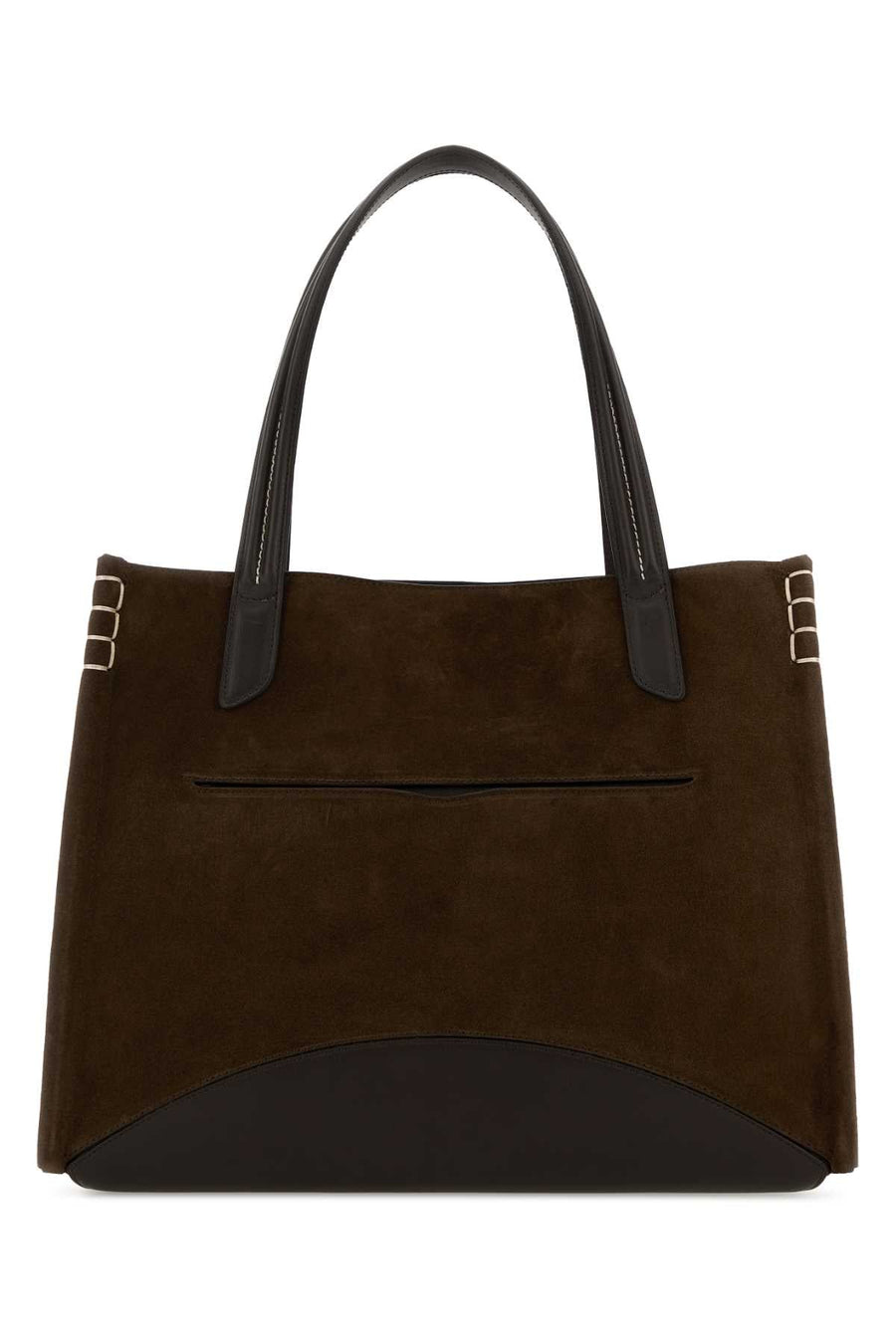 Jw Anderson Loafer Cabas Tote Bag — Brown