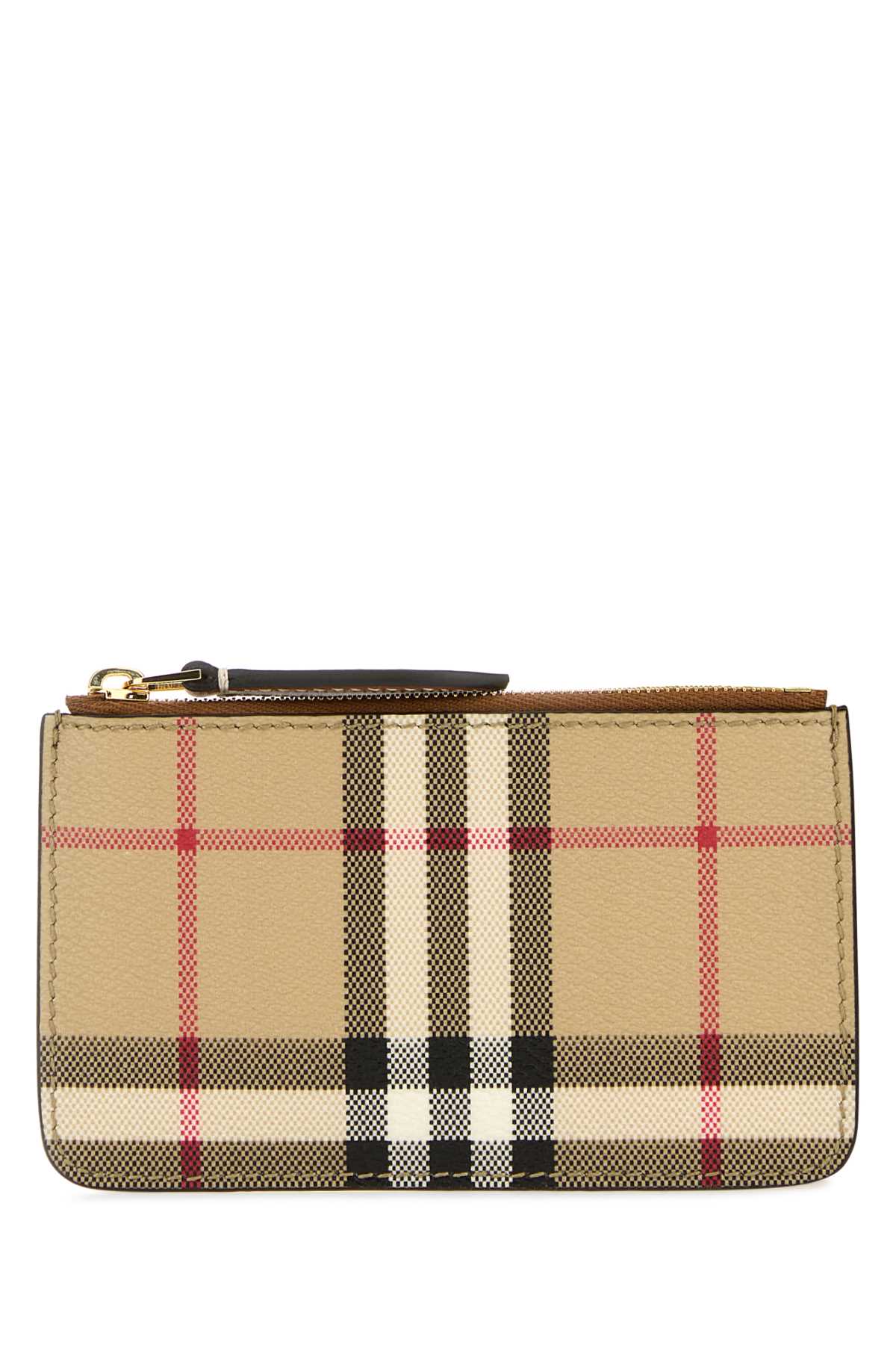 Burberry Kelbrook Card Case — Beige Wallet