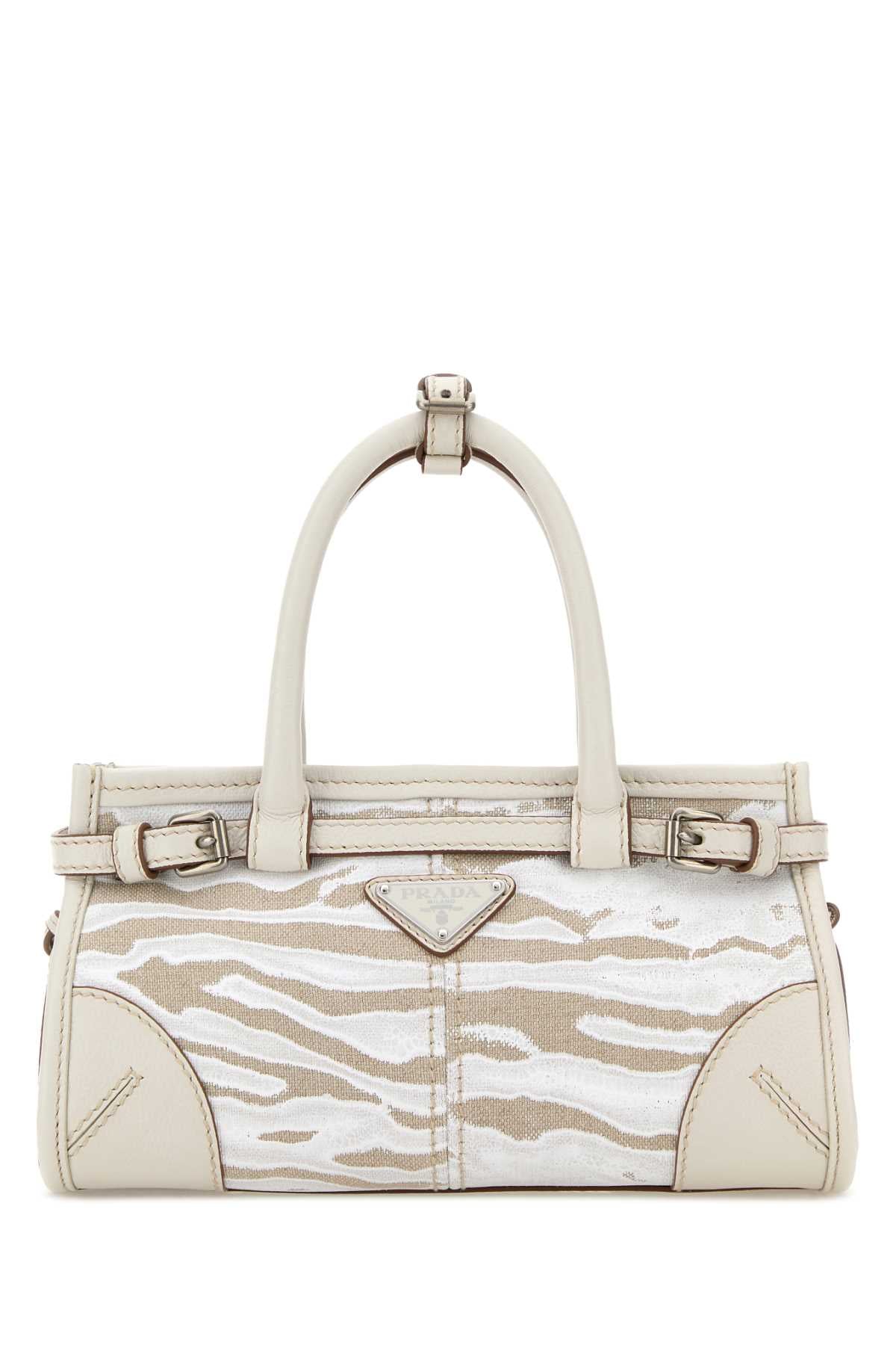 Prada Bonnie Shoulder Bag — Beige