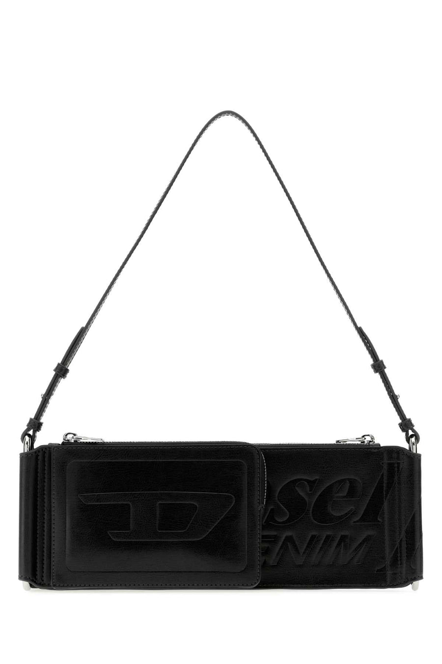Diesel Flag-D Shoulder Bag — Black