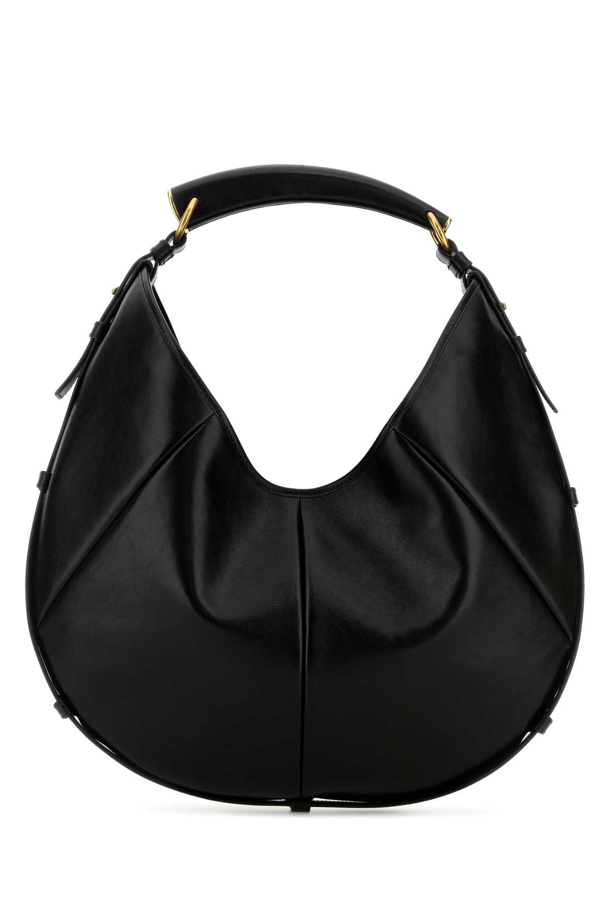 Saint Laurent Mombasa Shoulder Bag — Black