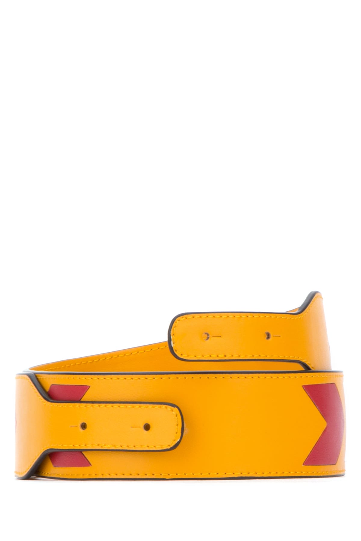 Visone Shoulder Bag — Yellow Leather