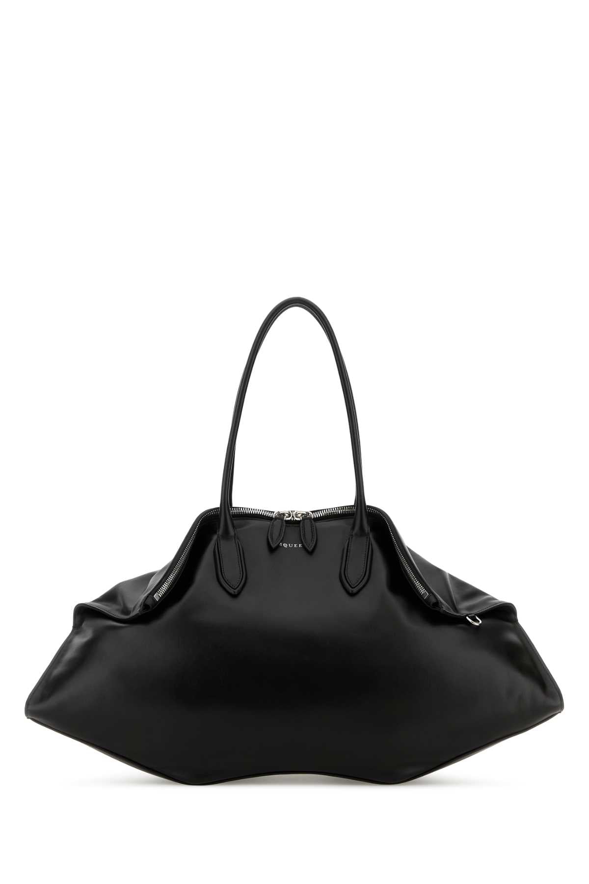 Alexander Mcqueen Maxi Shoulder Bag — Black