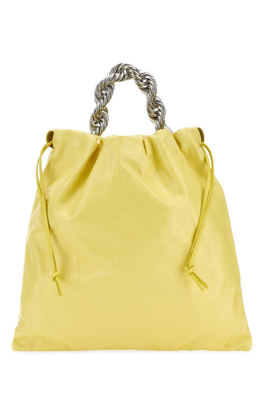 Jil Sander Mano Bucket Bag — Yellow