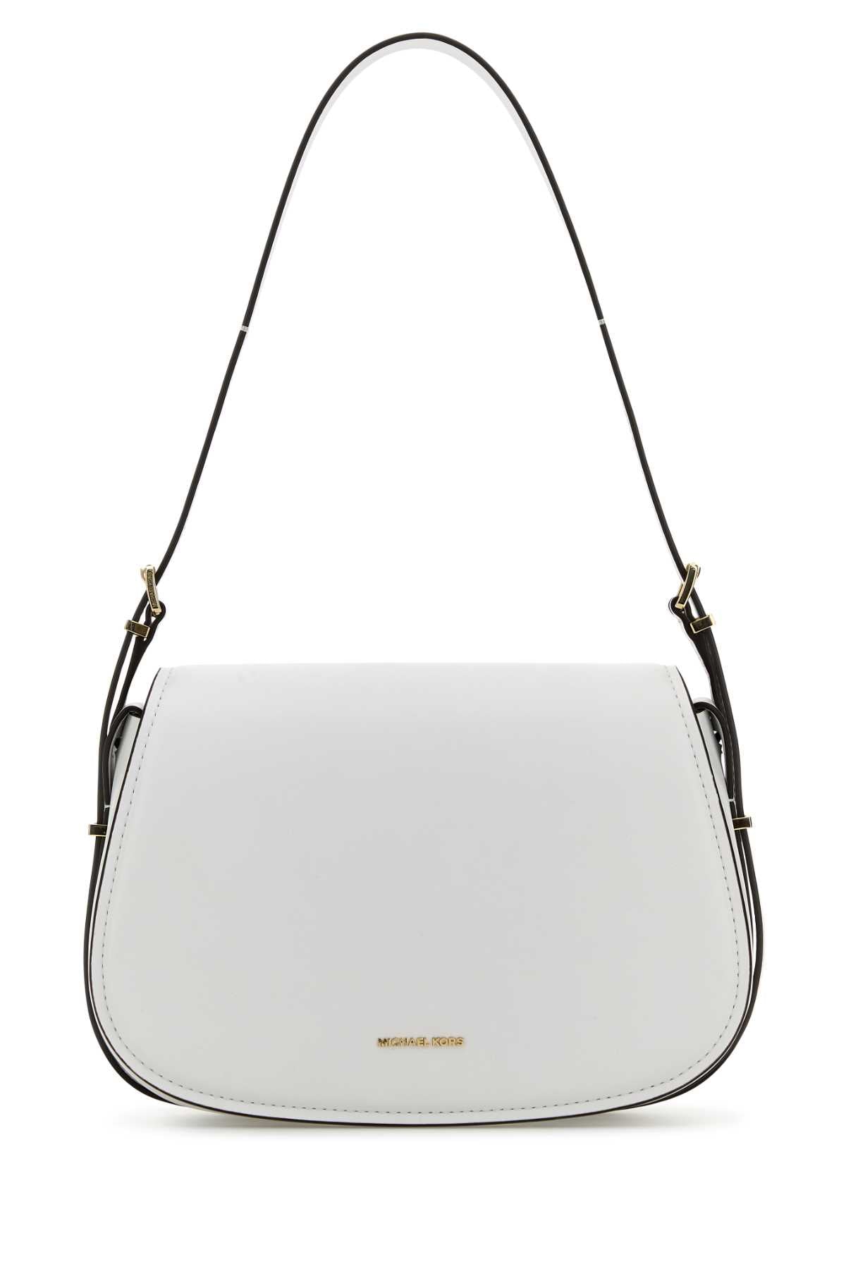Michael By Kors Moore Shoulder Bag — White
