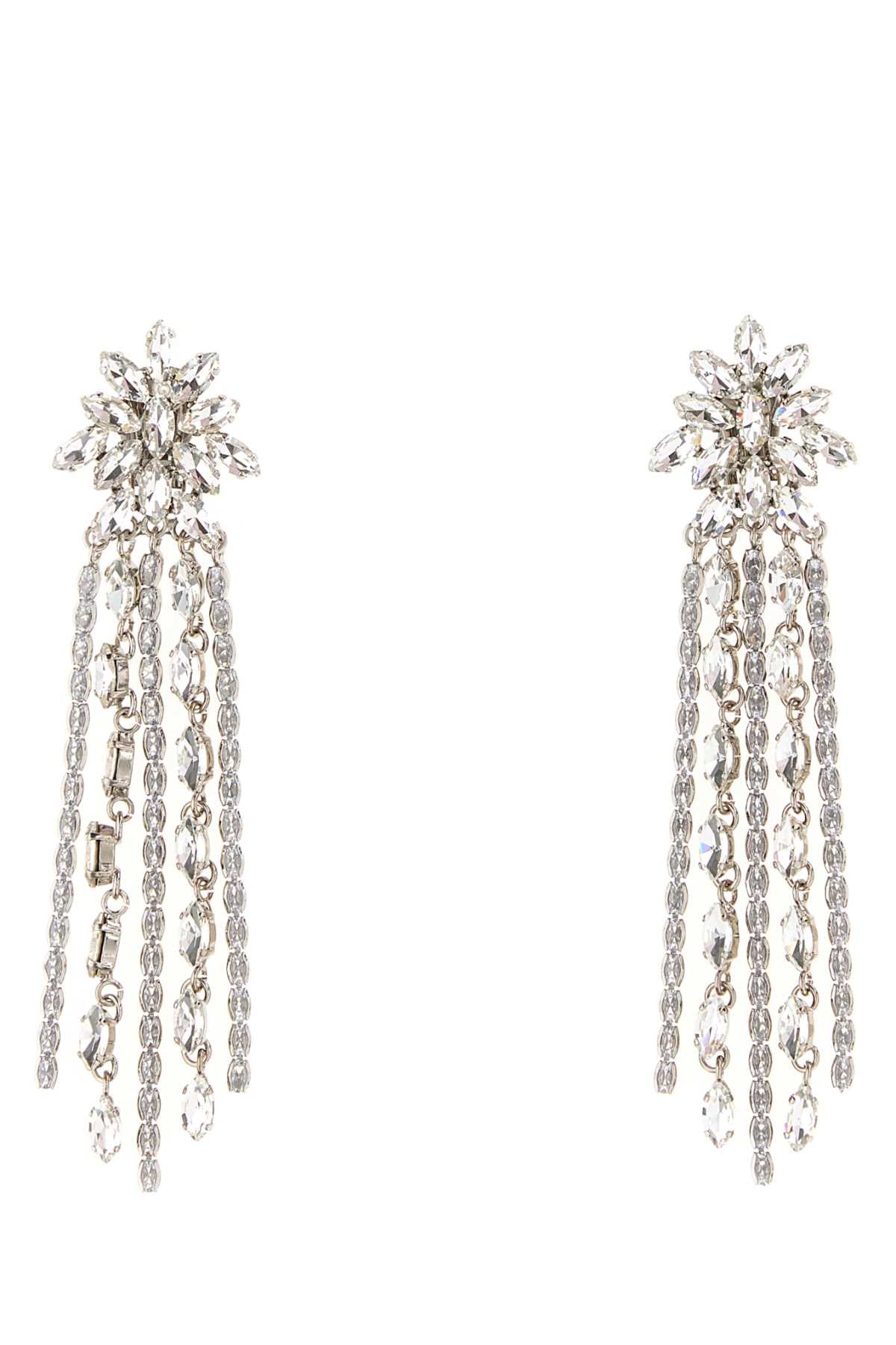 Alessandra Rich Earring Earrings — Clear