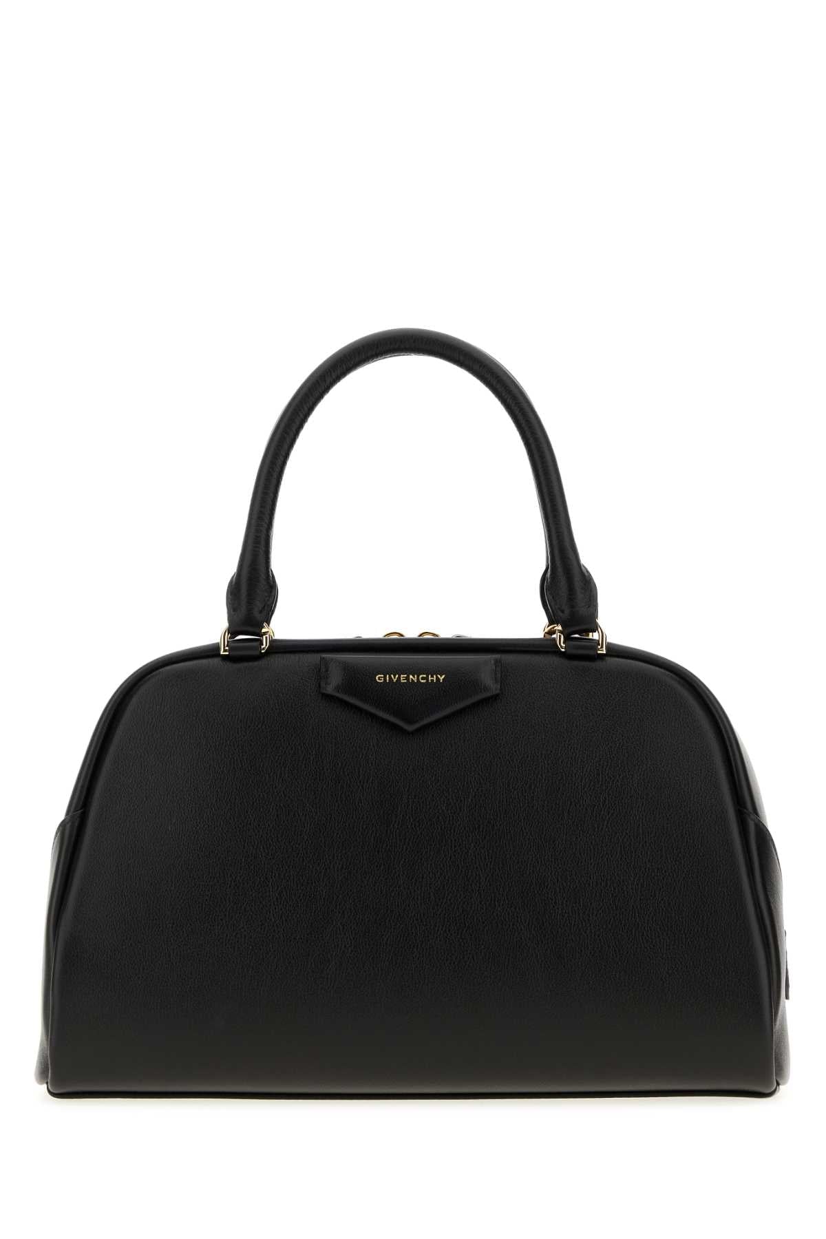 Givenchy Antigona East Top Handle Bag — Black