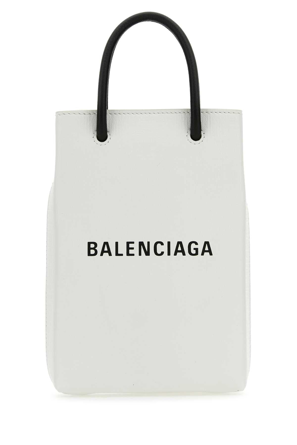 Balenciaga Cover Mini Bag — White