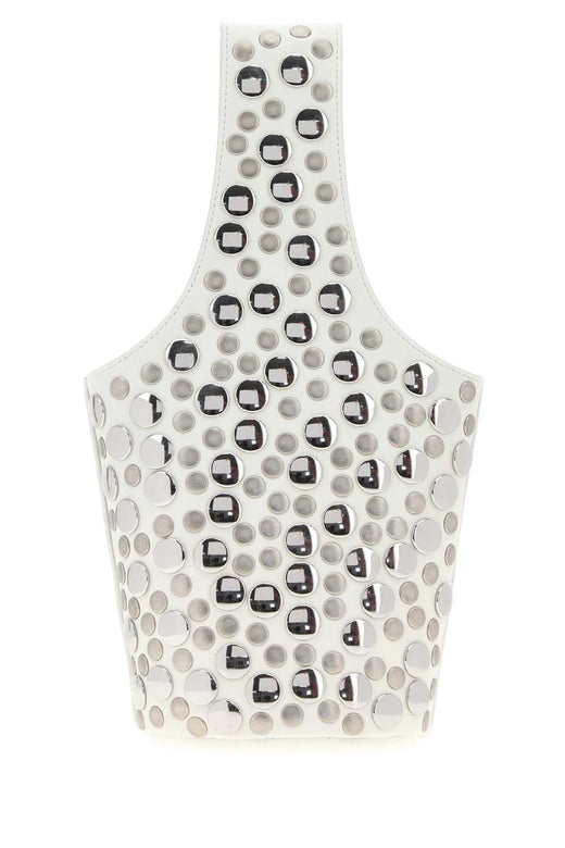 Khaite Livia Top Handle Bag — White