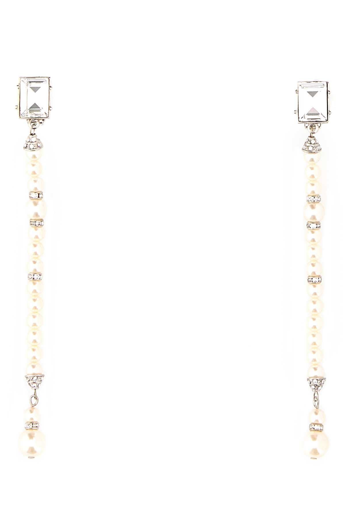 Alessandra Rich Earrings — Silver