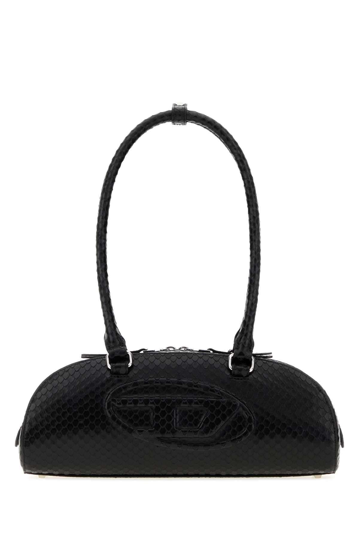 Diesel 1dr Dome Shoulder Bag — Black