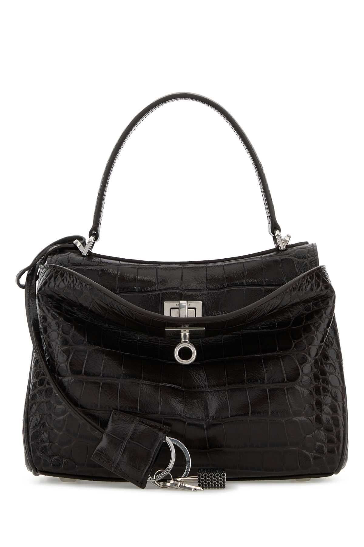 Balenciaga Rodeo Top Handle Bag — Black