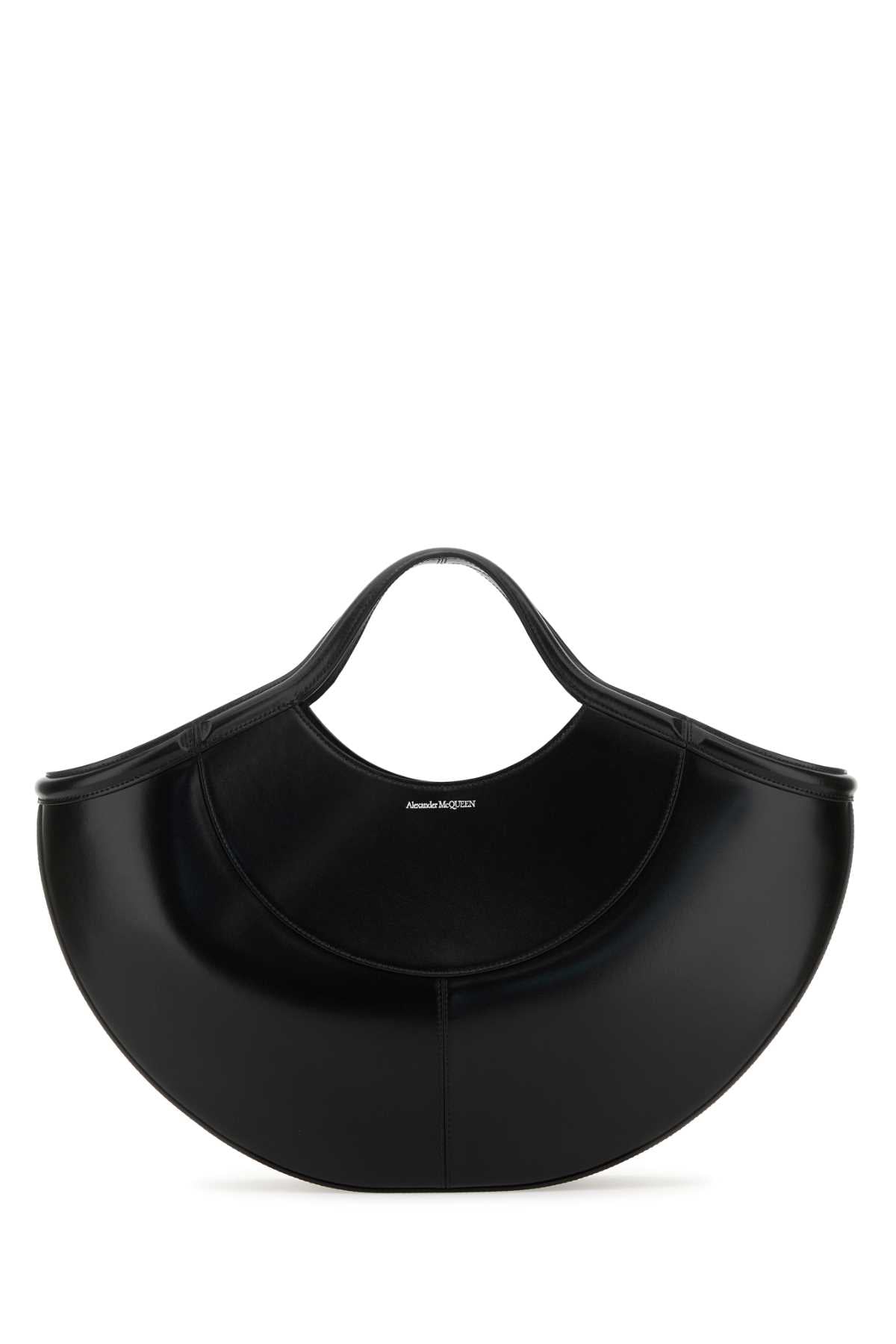 Alexander Mcqueen The Cove Shoulder Bag — Black