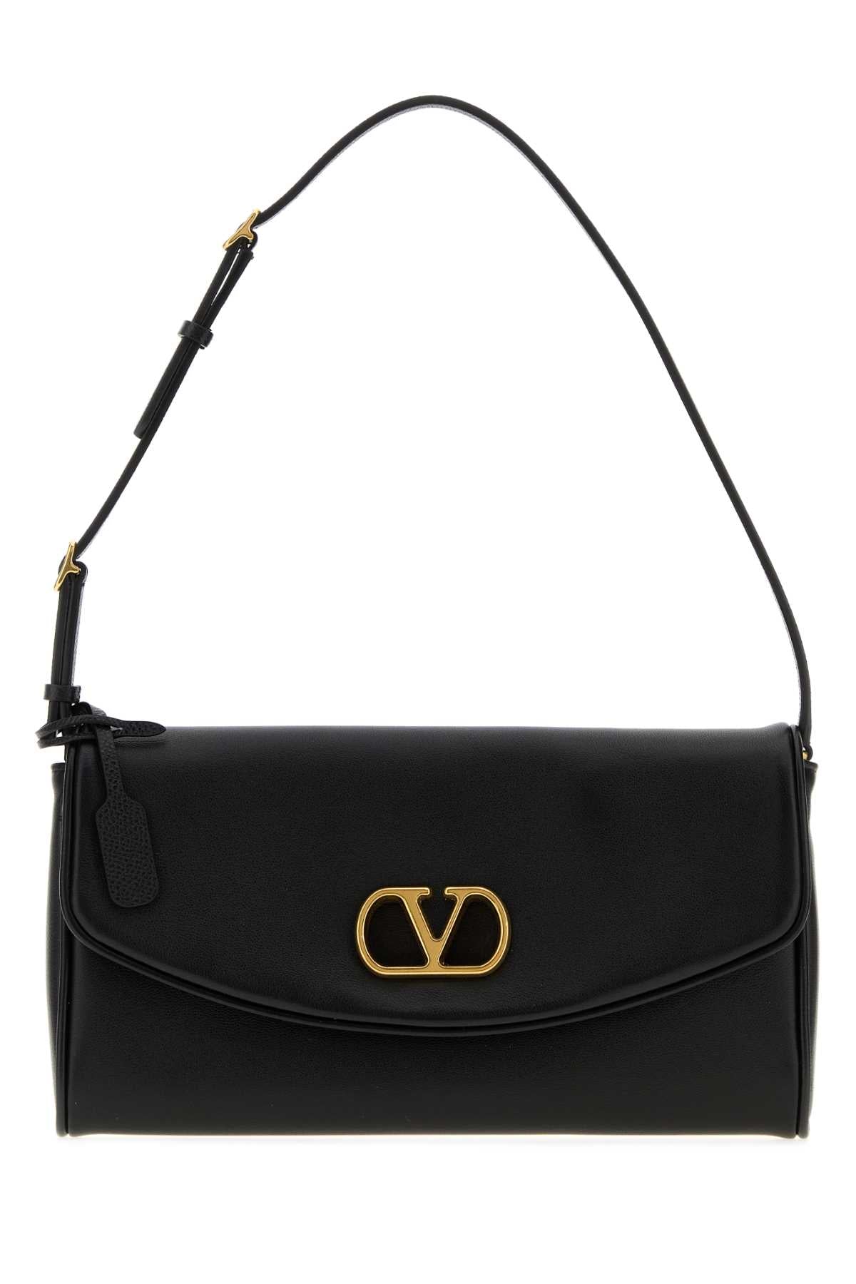 Valentino Garavani Devain Shoulder Bag — Black