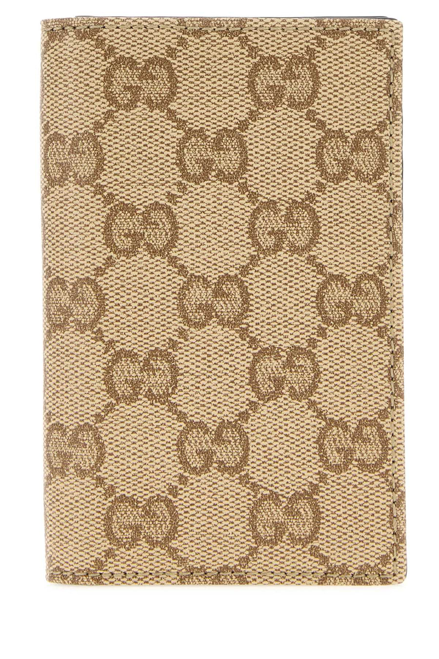 Gucci Card Case — Beige Wallet