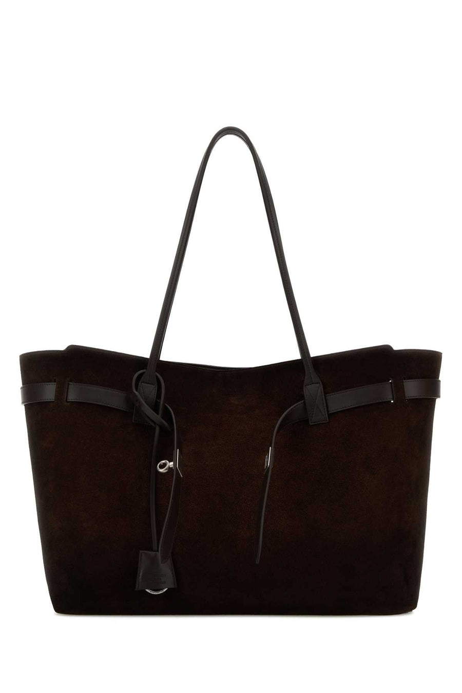 Balenciaga Bel Air Tote Bag — Brown T Domesticated Calf Le