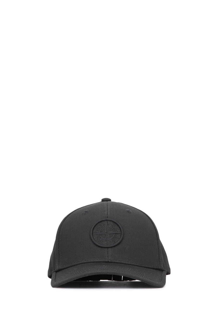 Stone Island Kids Baseball Cap — Black Tessuto Principale: Cotone Caps