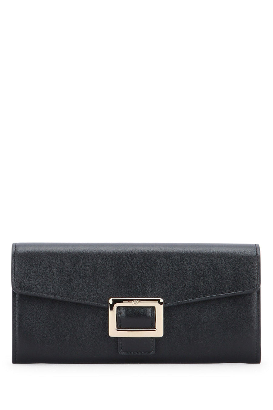 Roger Vivier Wallet — Black Leather