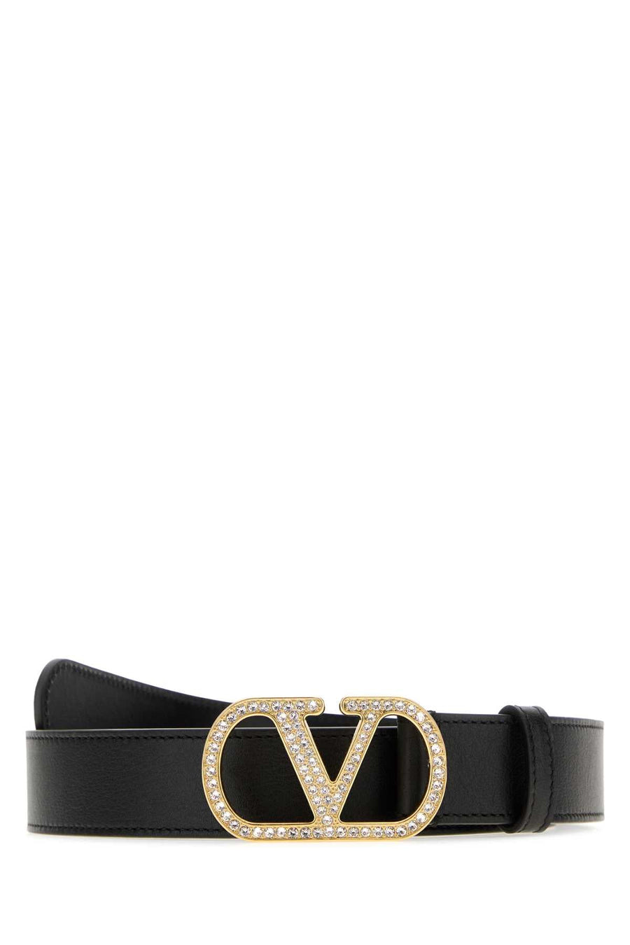 Valentino Garavani Vlogo Belt — Black