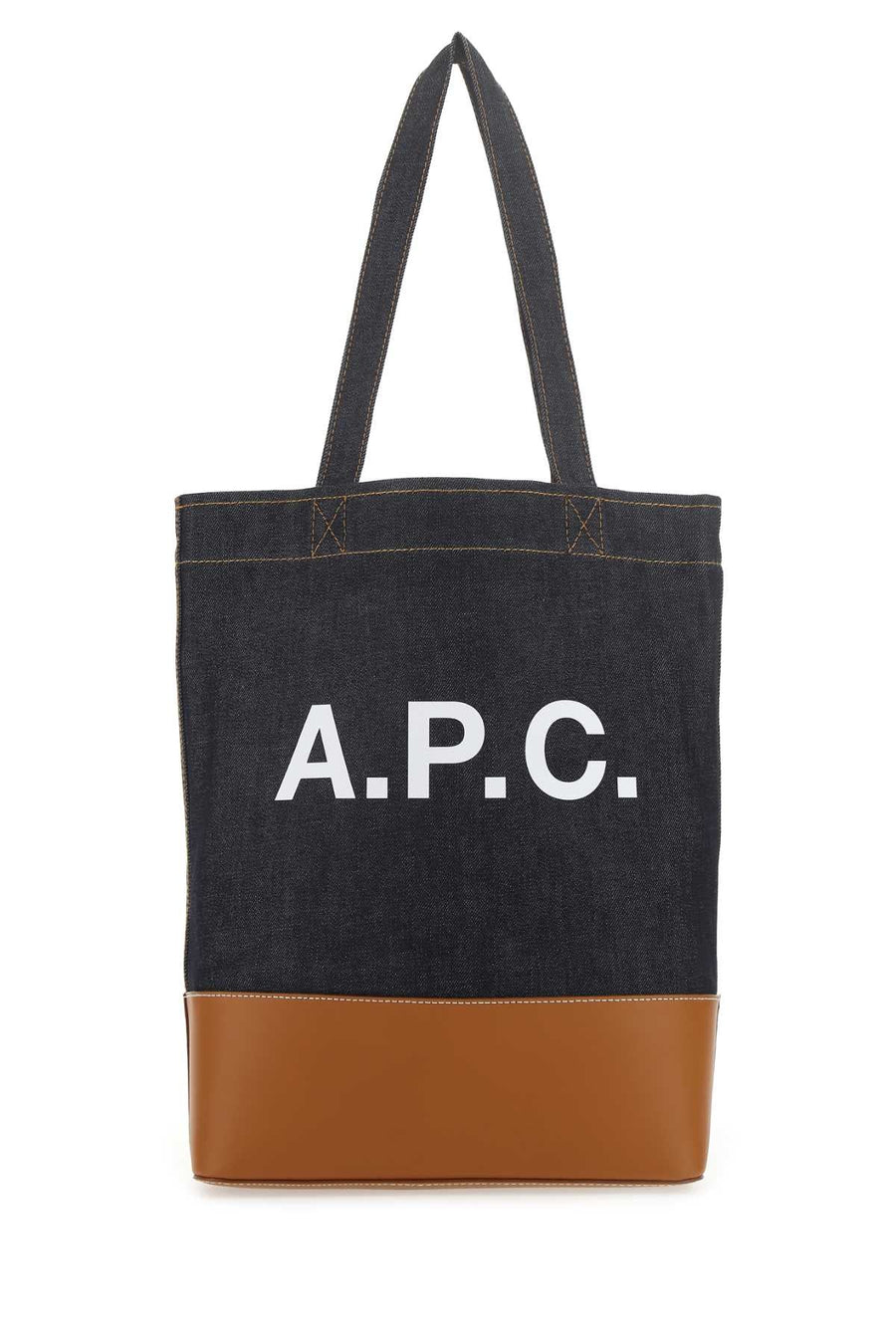 A.p.c. Cohlo Tote Bag — Navy Exterior: Fabric