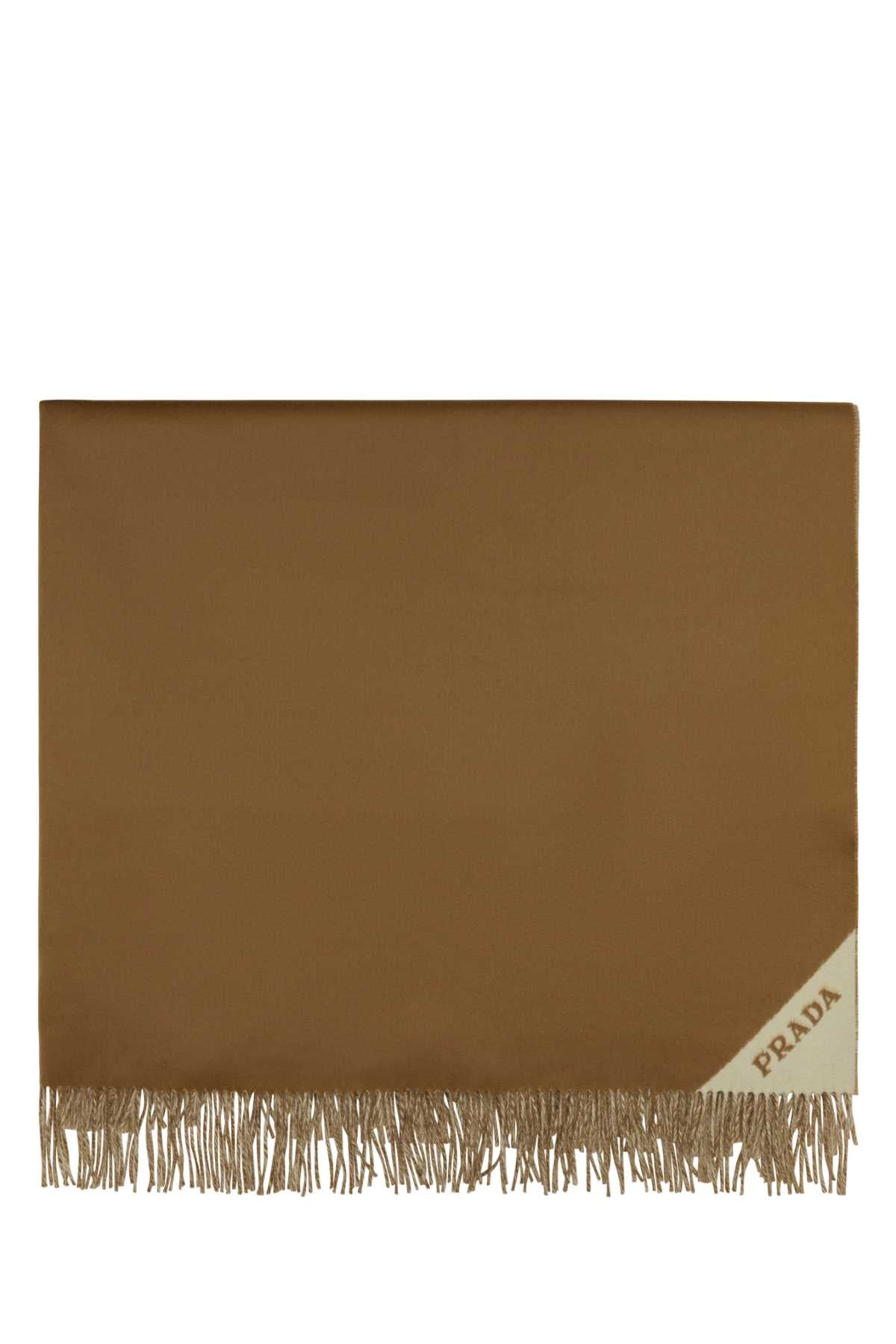 Prada Cashmere Shawl — Beige Shawls
