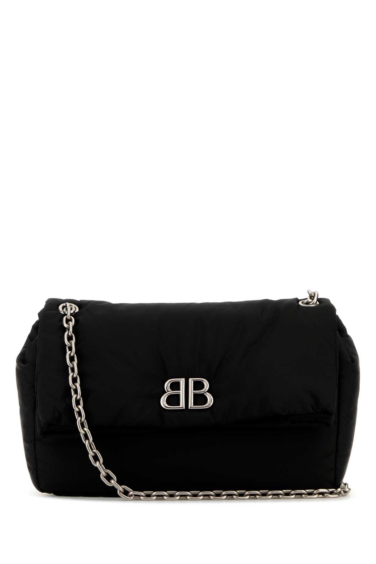Balenciaga Monaco Shoulder Bag — Black