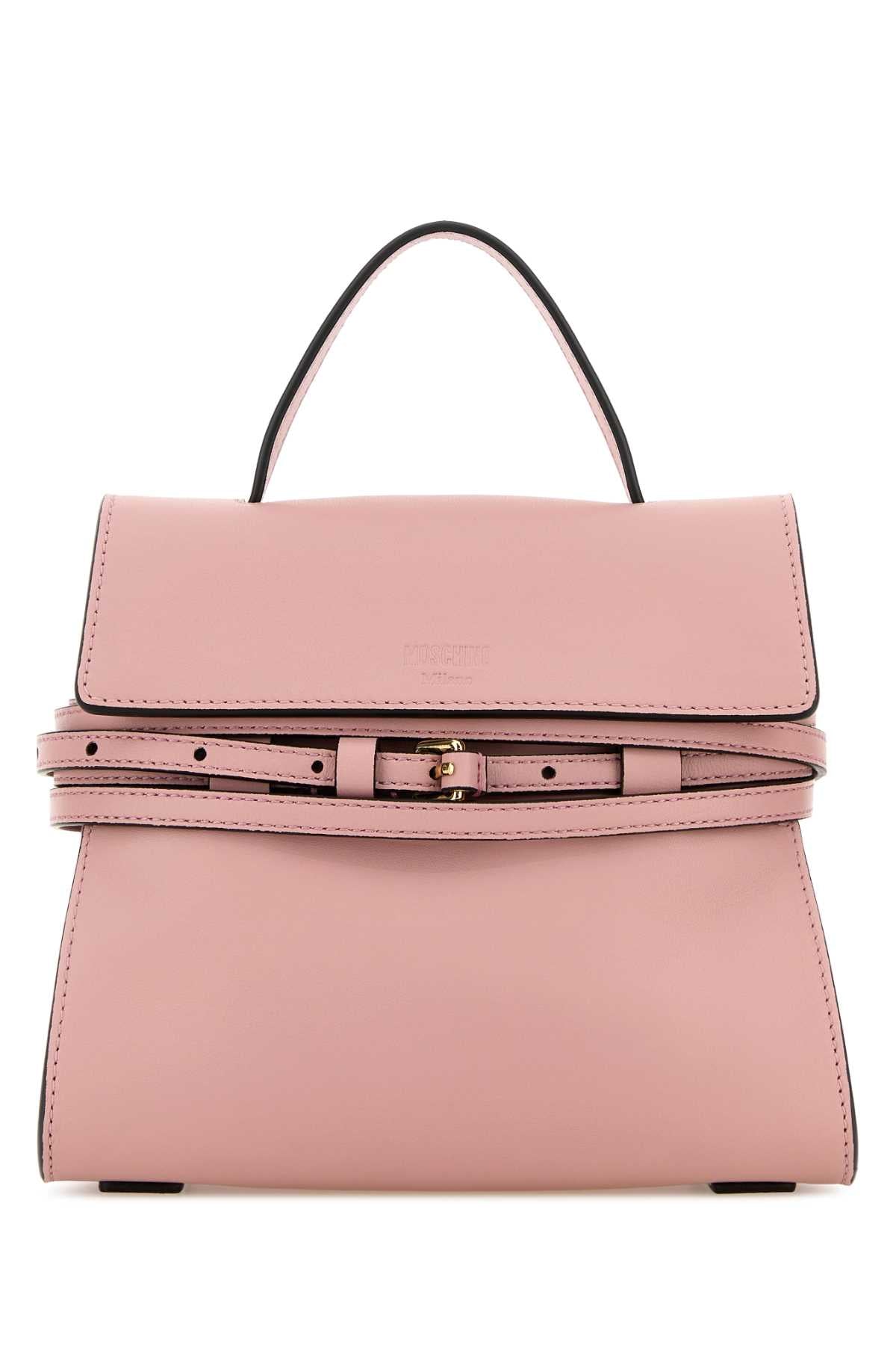 Moschino Top Handle Bag — Pink