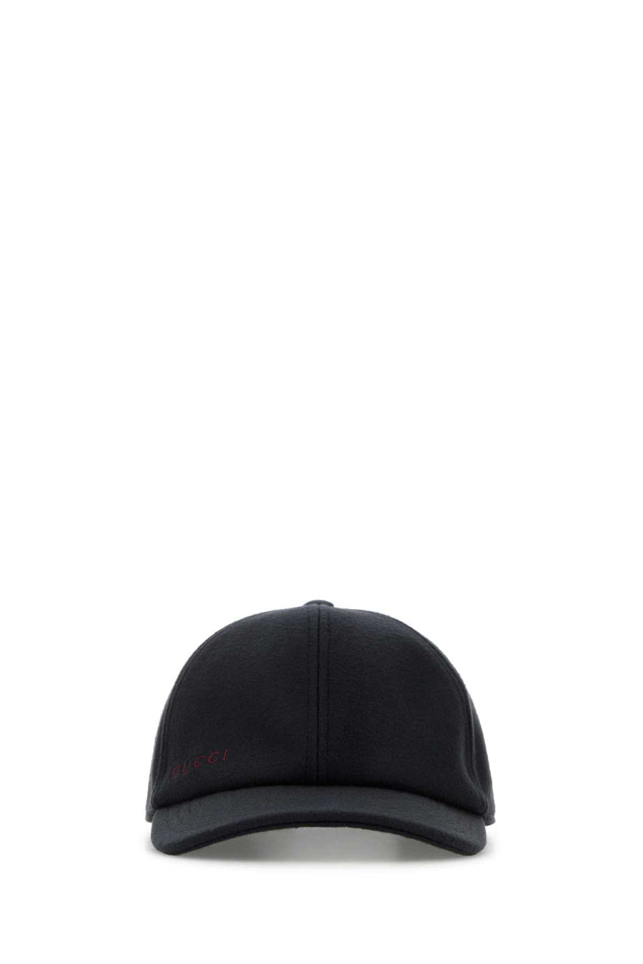 Gucci Hat Wool Baseball Cap — Navy Exterior: Caps
