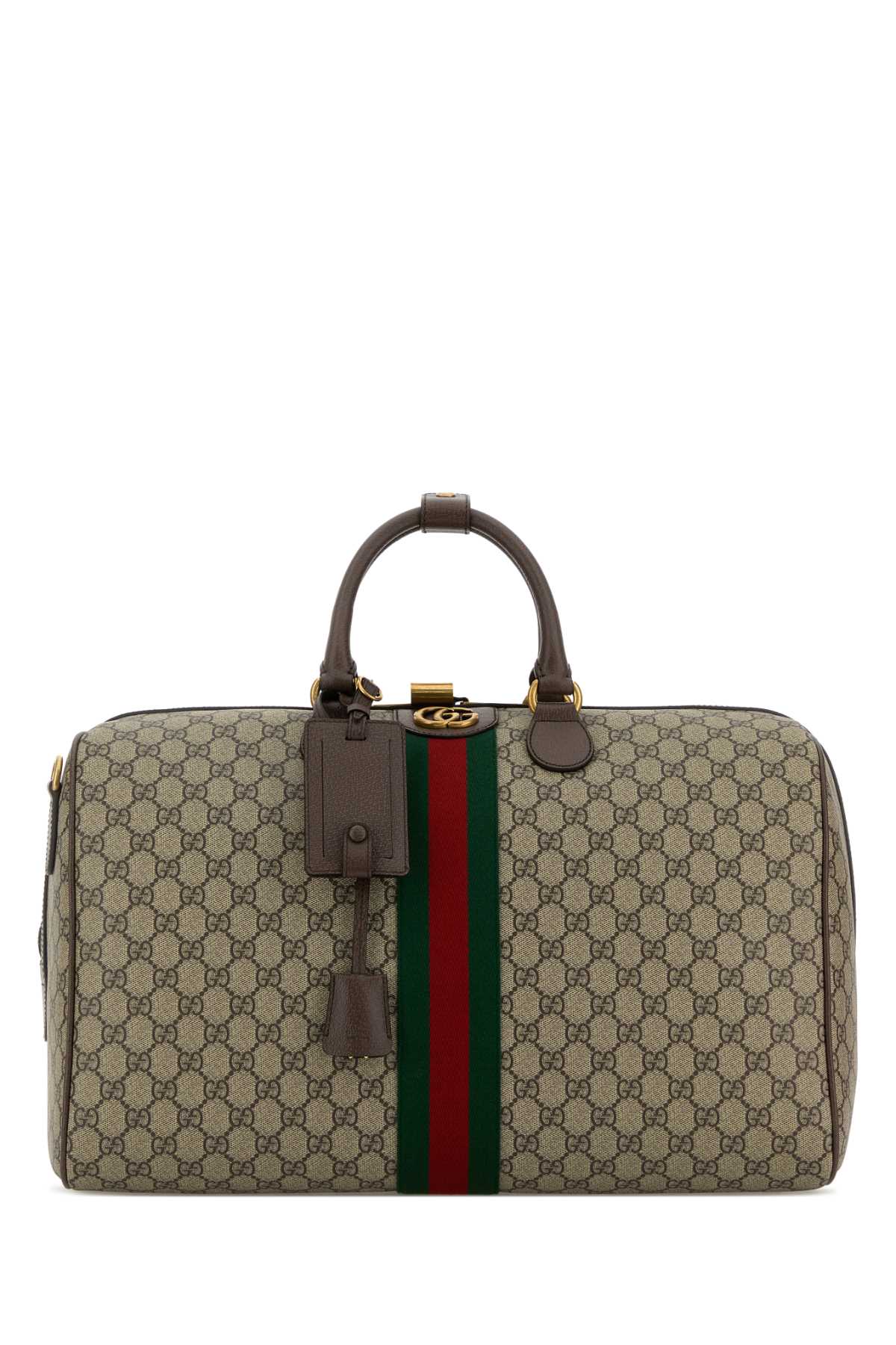 Gucci With Duffle Bag — Beige Top Handle