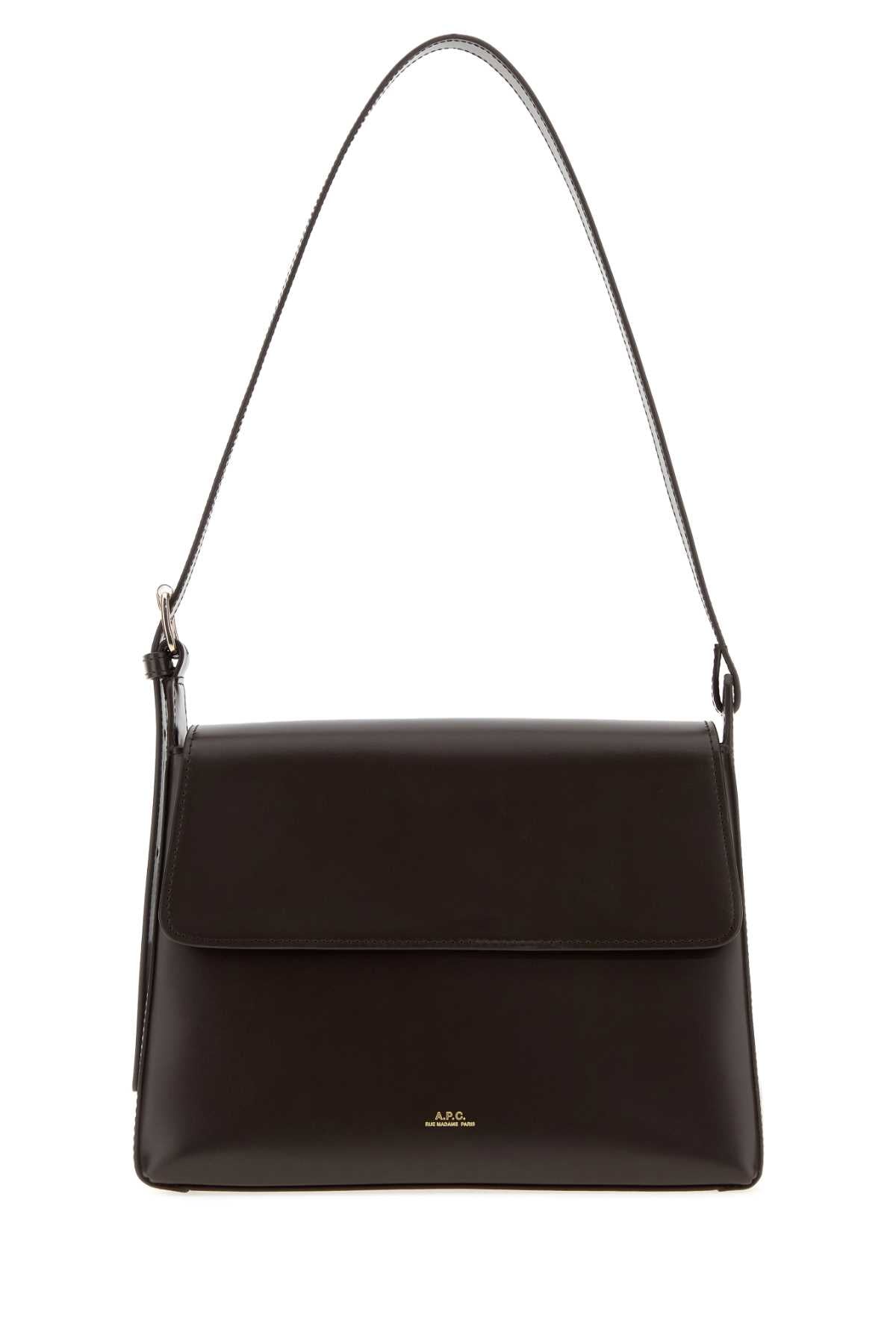 A.p.c. Virginie Shoulder Bag — Brown
