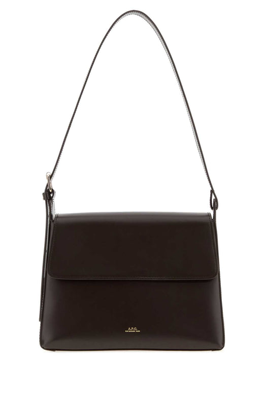 A.p.c. Virginie Shoulder Bag — Brown