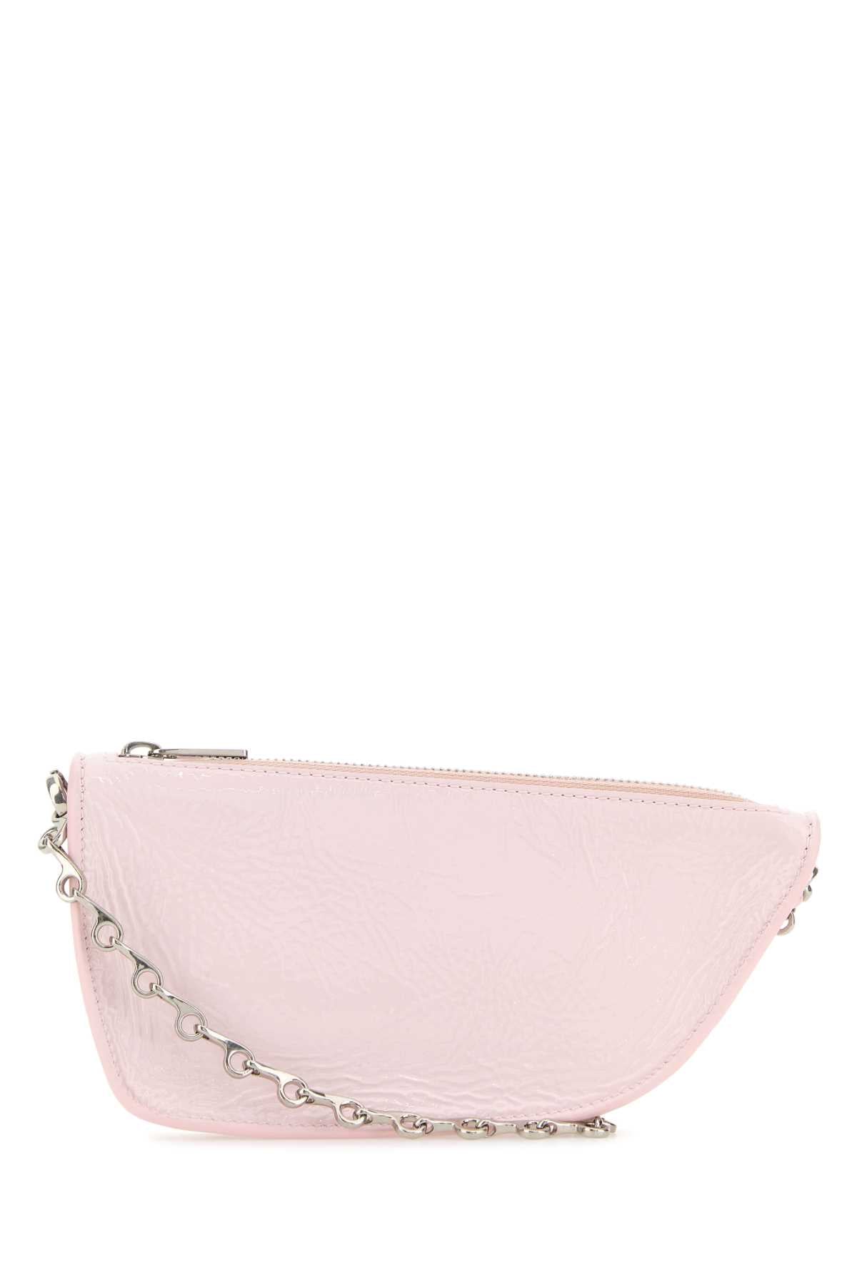 Burberry Shield Clutch — Pink