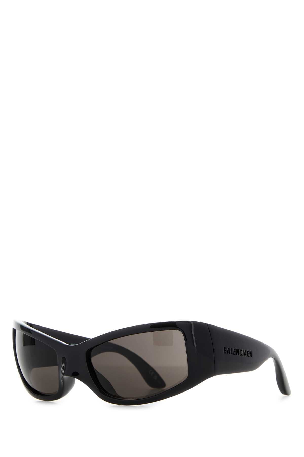 Balenciaga Raven Sunglasses — Black Exterior: Acetate