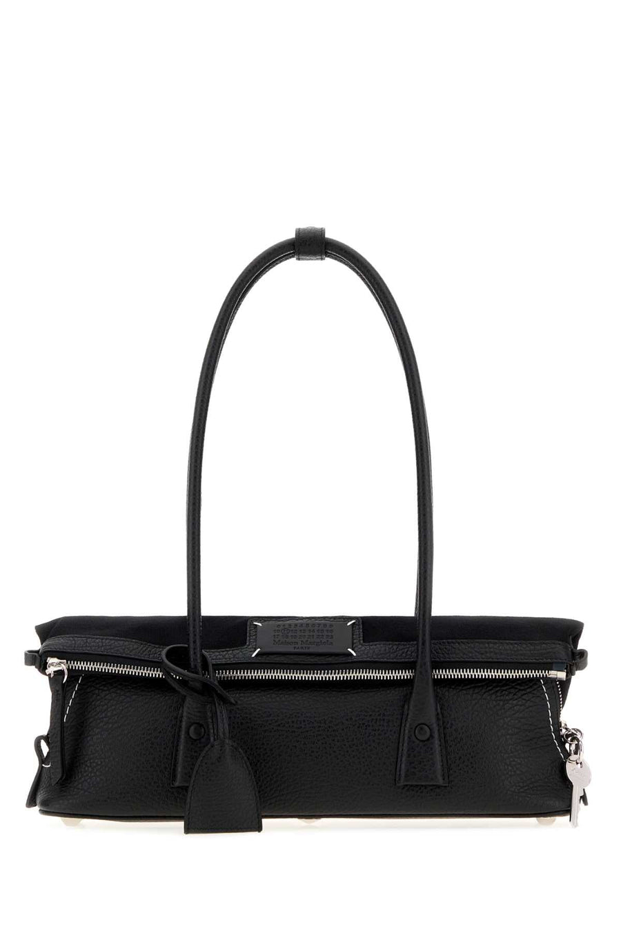 Maison Margiela Leather Shoulder Bag — Black